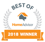 Best Electric Service winner in 2018 at Home Advisor